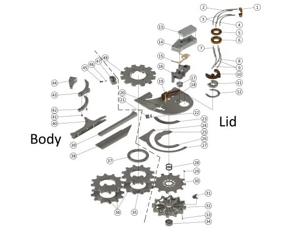 41. 120L Change Parts 206 X 300