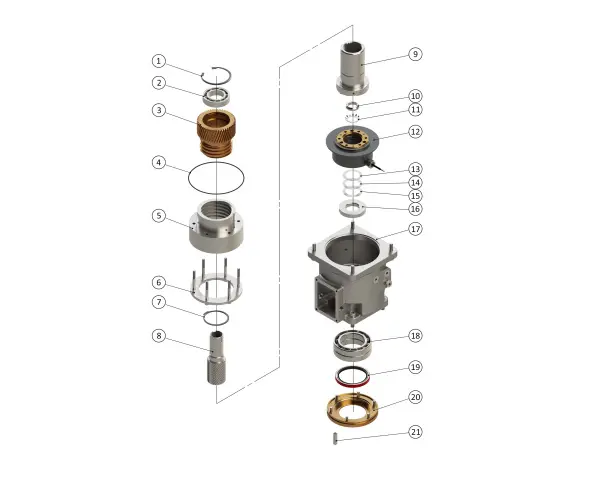 13. 100L Electric Tooth Clutch