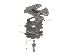 61H Upper Turret Housing Separator