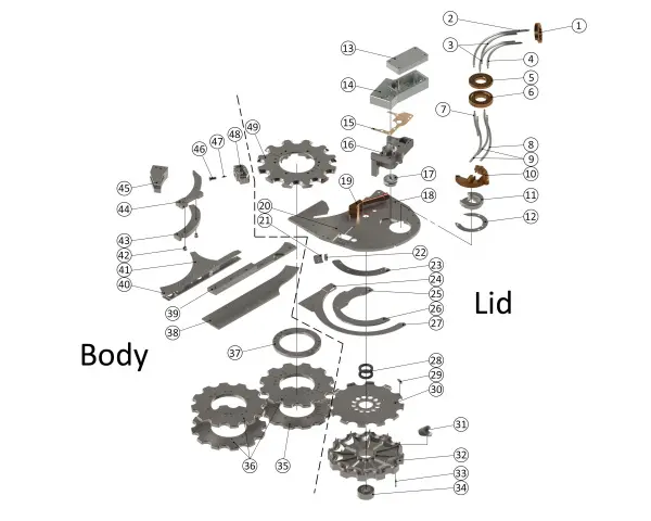 38. 120L Change Parts 200 X 202