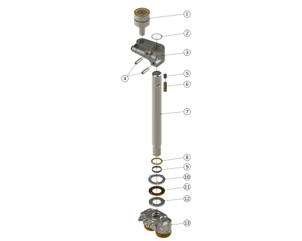 29. 120L Seaming Lever & Roll