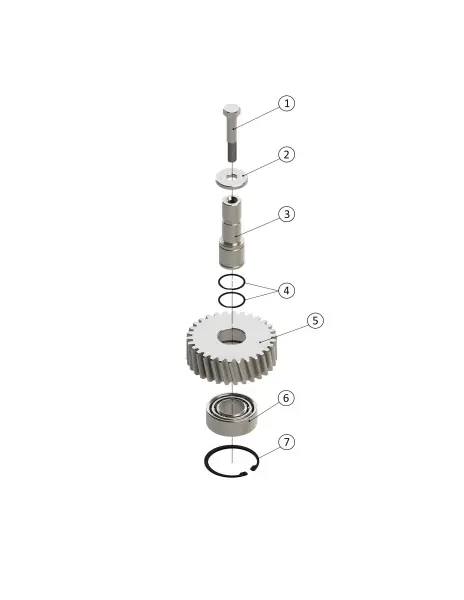 04. 100L Base Discharge Idler Gear
