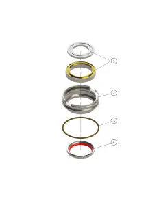 121L Face Seal & Rotor - 8L800AH