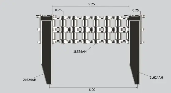 7. 60L Chain with 1L624AH&2L624AH