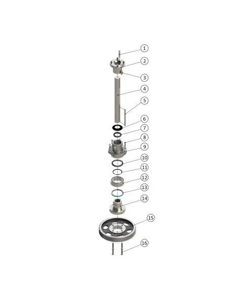 06. 120L Feed Turret Gear