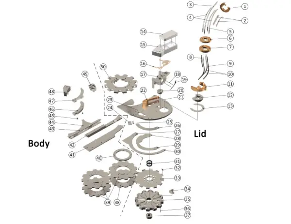 121L Change Parts 200 X 202