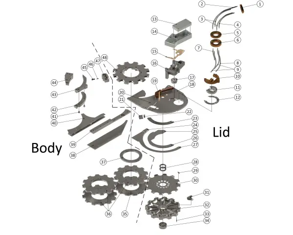 39. 120L Change Parts 202 X 204