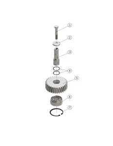 100L Base Discharge Idler Gear