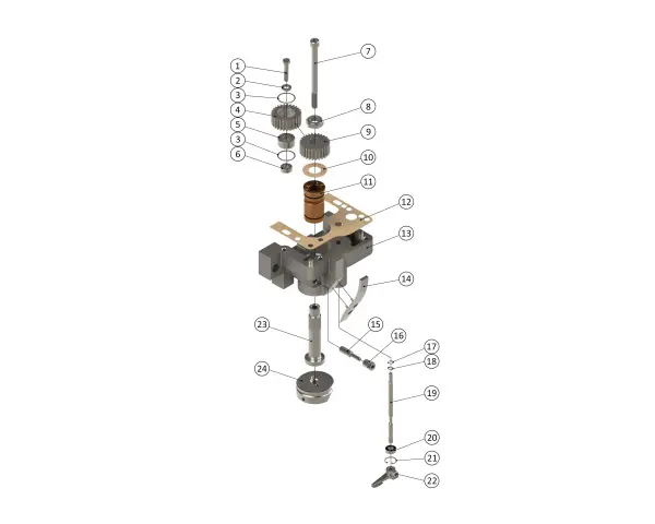 22. 61H Separator Bracket