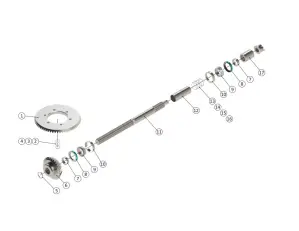 121L Filler Drive Rebuild Kit