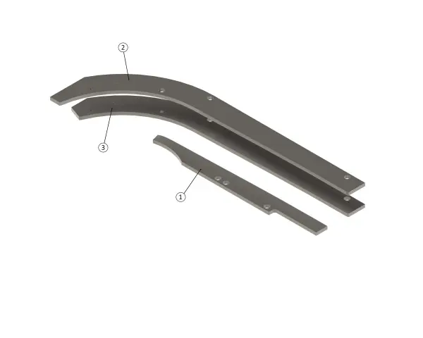 45. 120L Conveyor Rails