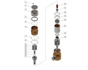 180S Lower Chuck - Top