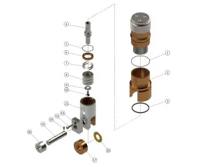 180S Lower Chuck - Bottom