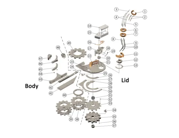 121L Change Parts 202 X 211