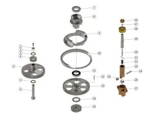 01. 53P & 58P Lower Turret