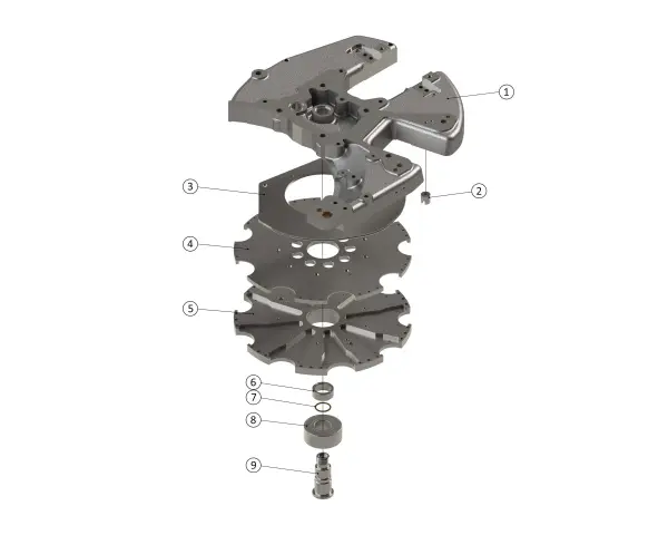 21. 61H Upper Turret Housing Separator