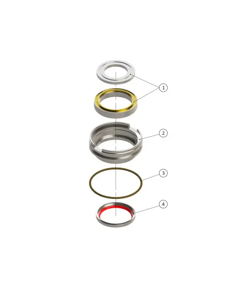 27. 120L 8L800 Face Seal & Rotor