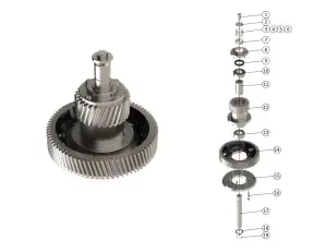 121L Base Intermediate Gear - G16