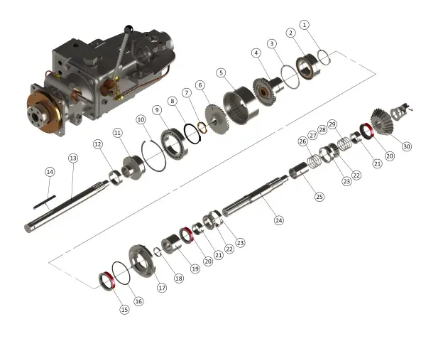 11. 61H Filler Drive 2