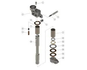 62H Seaming Lever 2nd