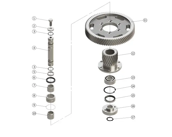 04. 62H Feed Gearing (Part 1)