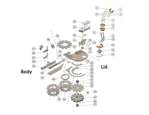 121L Change Parts 202 X 211