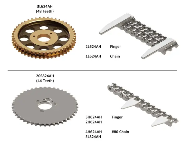 29. 60L Chains & Sprockets