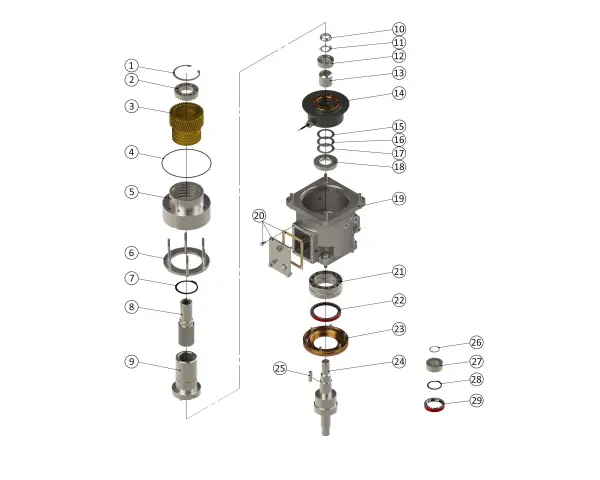 18. 120L Electric Tooth Clutch