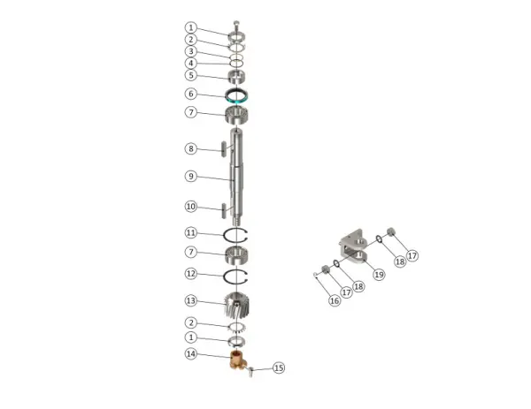 120L Main Drive and Motor Base