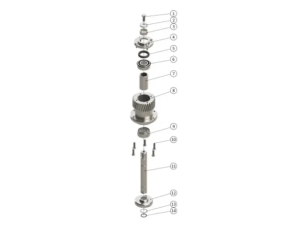 06. 100L Base Intermediate Gear