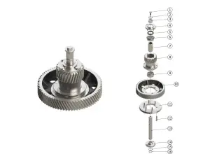 120L Base Intermediate Gear